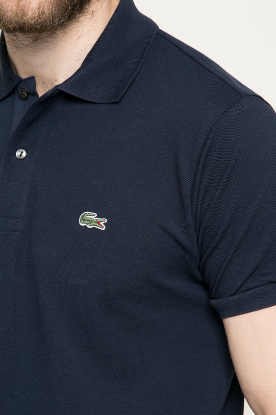 Lacoste cotton polo shirt navy L1212.