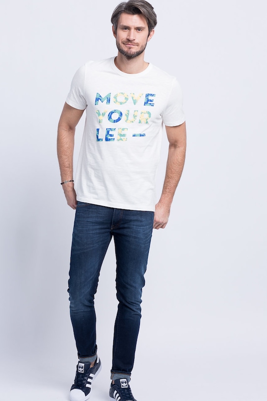 Lee - Jeansy Luke Slim Tapered L719GCBY granatowy AA00