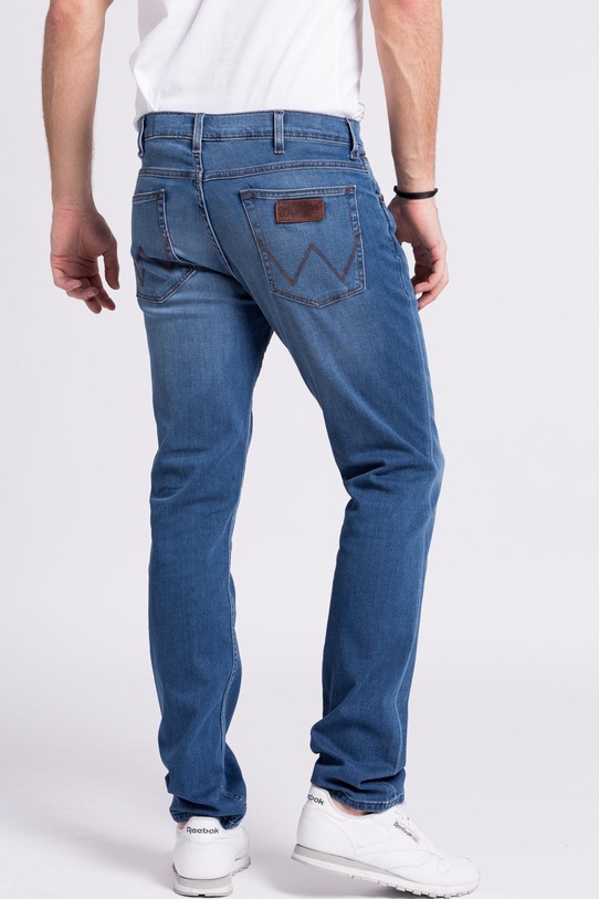 Odzież Wrangler - Jeansy Greensboro Bright Stroke W15QMU91Q granatowy