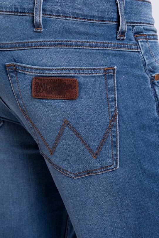 Wrangler - Džíny Greensboro Bright Stroke námořnická modř W15QMU91Q