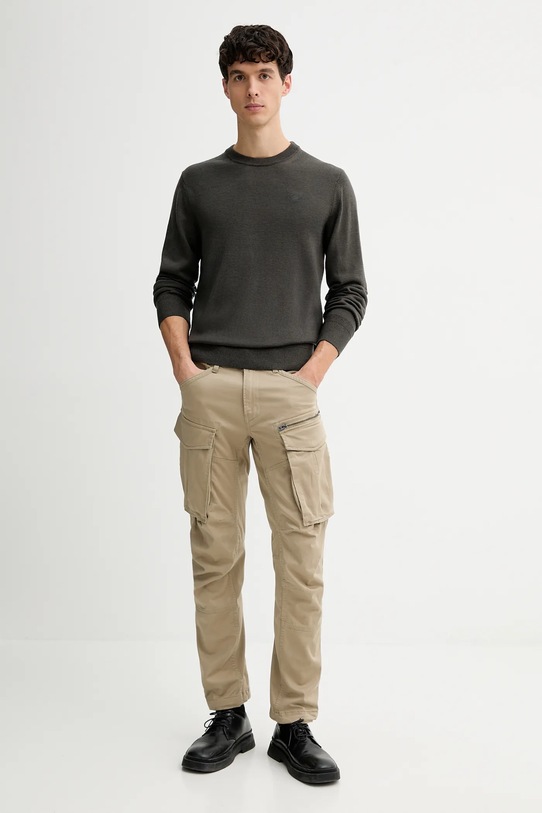 G-Star - Spodnie Rovic Zip 3D D02190.5126.239 D02190.5126.239 beżowy AA00