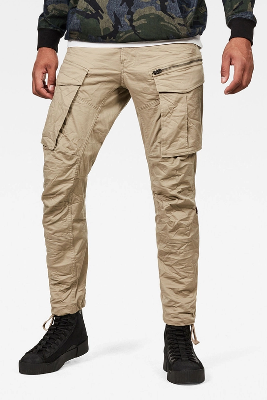 G-Star Raw - Pantaloni Rovic Zip 3D bej D02190.5126.239