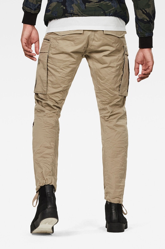 G-Star - Spodnie Rovic Zip 3D D02190.5126.239 D02190.5126.239 beżowy AA00