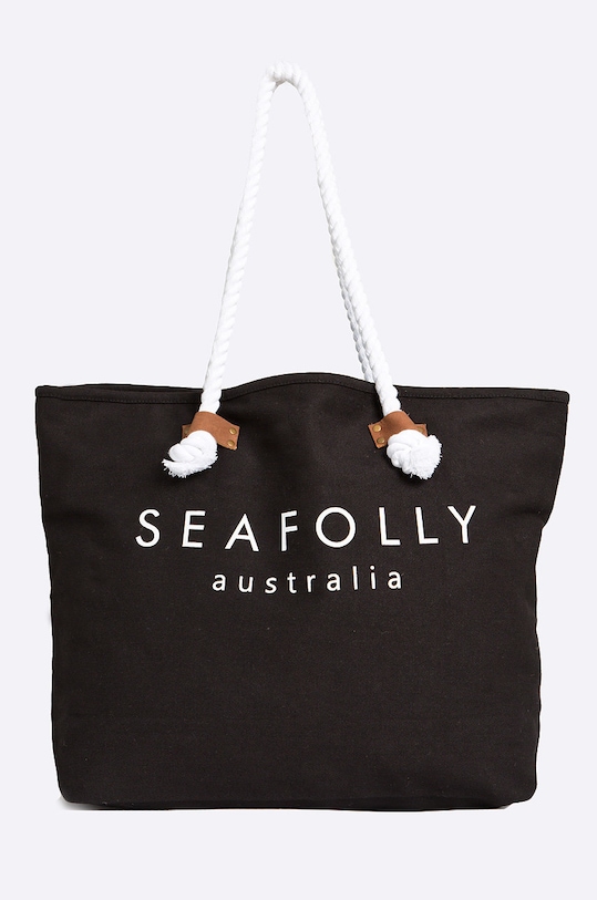 Seafolly - Torebka mieści A4 czarny 71147.BG.Black