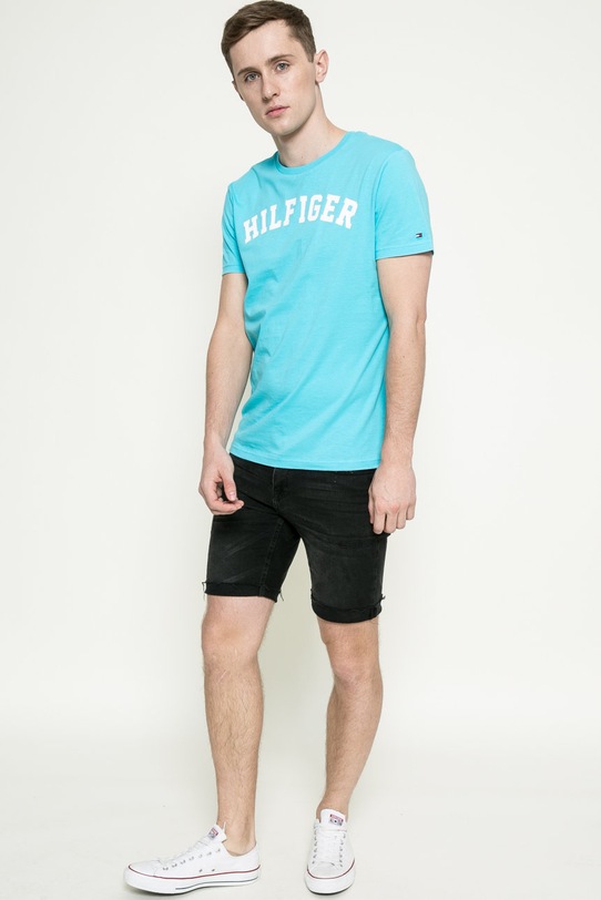 Tommy Hilfiger - T-shirt UM0UM00054 UM0UM00054 niebieski AA00