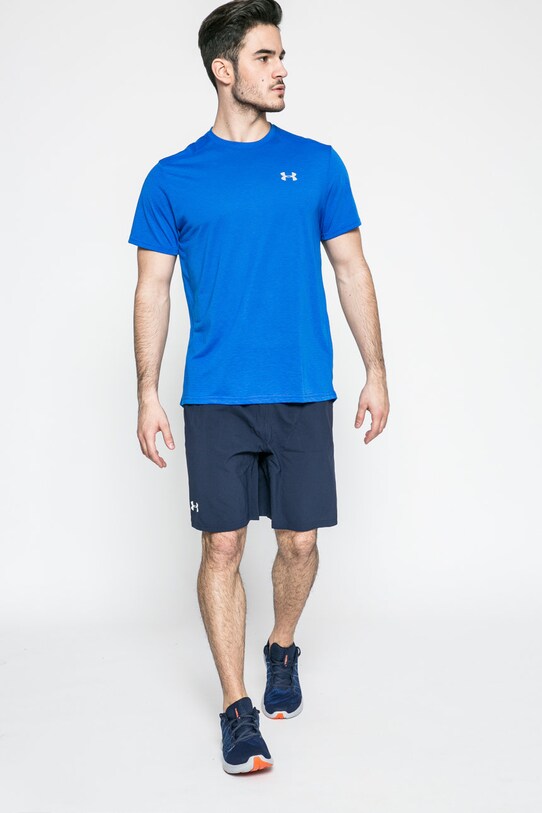 Under Armour - Pánske tričko 1271823 1271823 modrá SS17