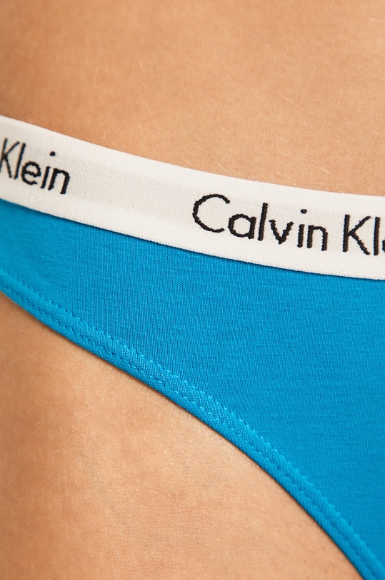 Oblečení Tanga Calvin Klein Underwear 0000D1617E modrá