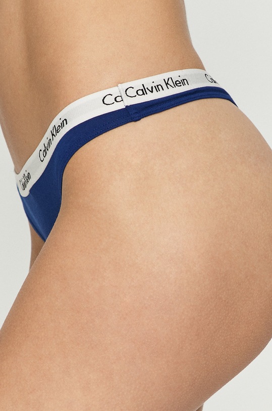 Tanga Calvin Klein Underwear 0000D1617E námořnická modř AA00