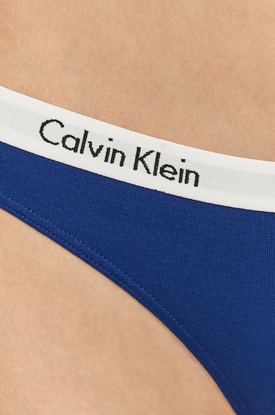 Oblečení Tanga Calvin Klein Underwear 0000D1617E námořnická modř