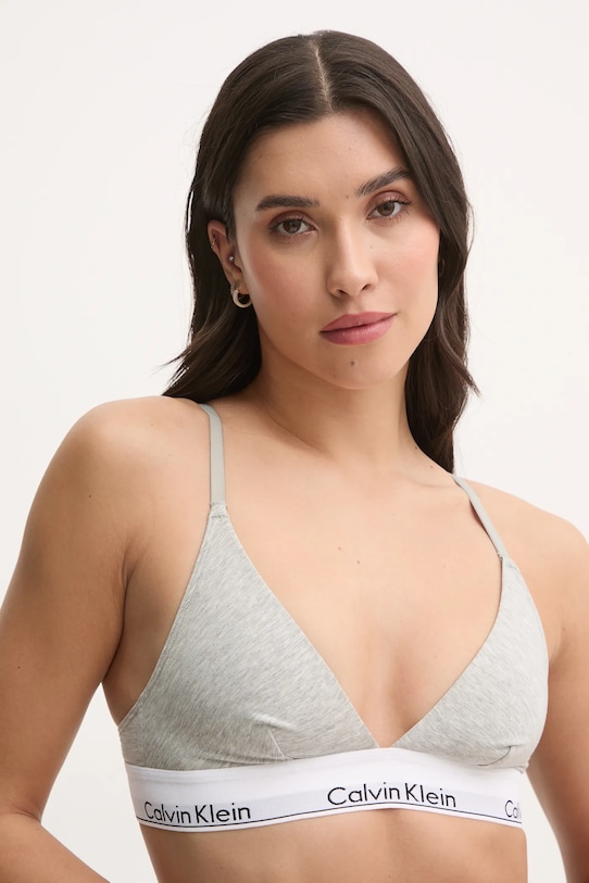 Calvin Klein Underwear - Сутиен меланж сив 000QF1061E