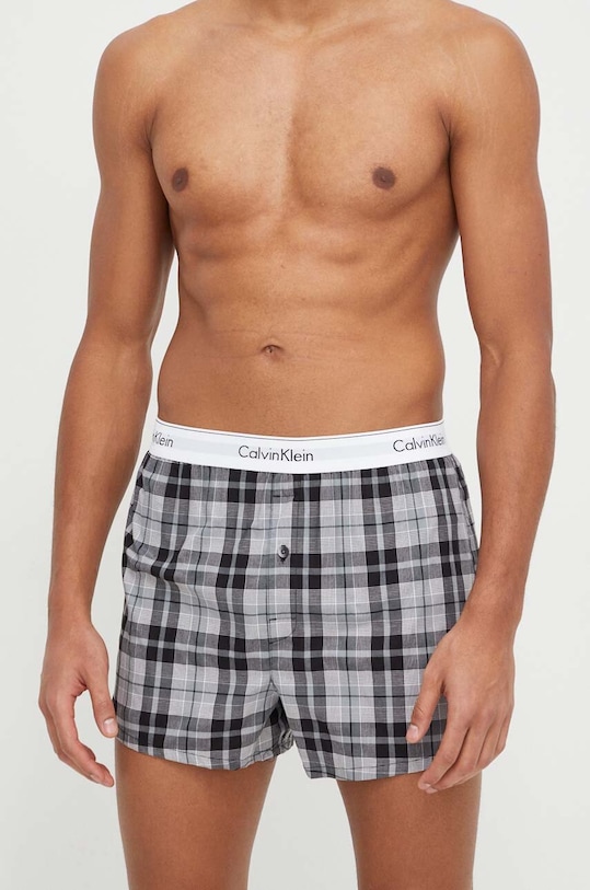 Calvin Klein Underwear boxeri (2 pack) 000NB1396A negru AA00