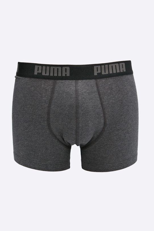 Puma - Bokserki (2-pack) 90682305 dzianina szary 90682305