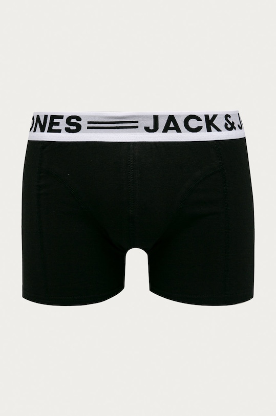 Jack & Jones - Boxerky (3-pack) pletenina černá 12081832
