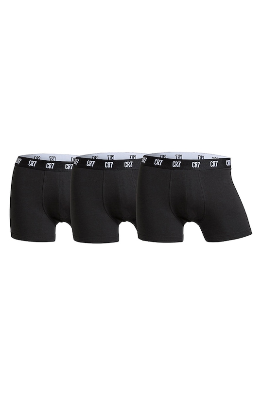 CR7 Cristiano Ronaldo - Bokserki (3-pack) nadruk czarny 8100.4920.900