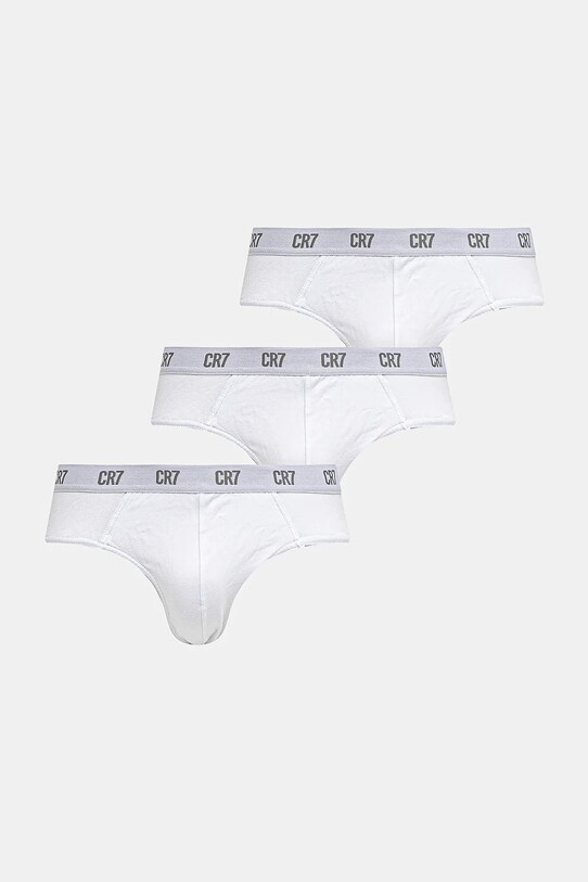 CR7 Cristiano Ronaldo - Slipy (3-pak) 8100.6610.100 biela AW21