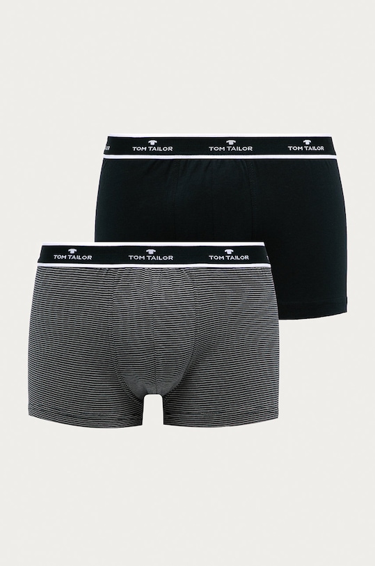 Tom Tailor Denim - Bokserice (2-pack) pletivo mornarsko plava 8788.6061