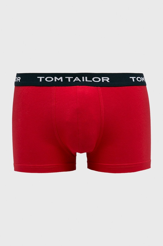 Tom Tailor Denim - Bokserki (3-pack) bokserki dopasowane czerwony 70162.6061