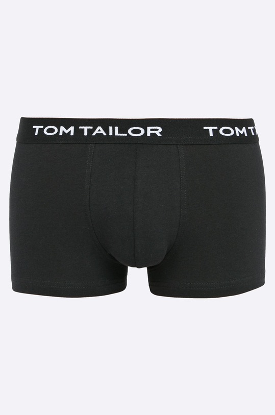 Tom Tailor Denim - Bokserki (3-pack) bokserki dopasowane czarny 70162.6061