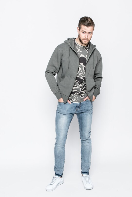Review - Mikina 10744703467 zelená SS18