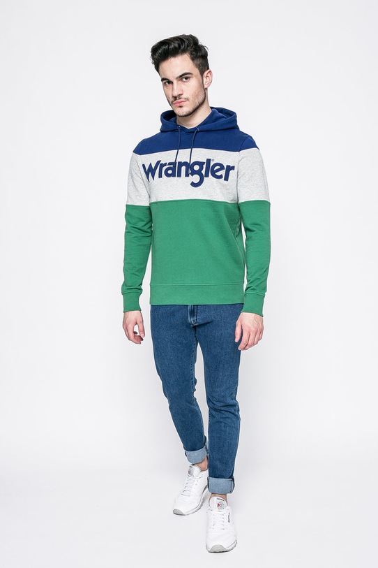 Wrangler - Суичър Amazon Green W6550HPUX зелен SS18