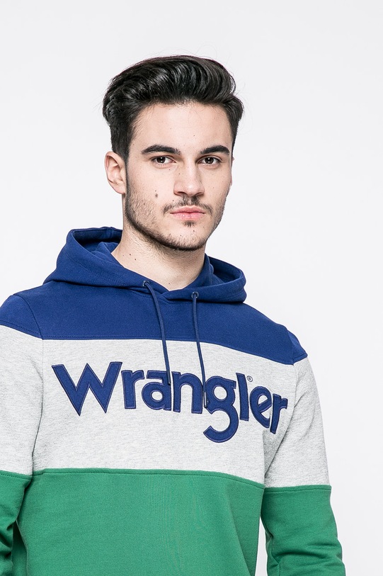 Wrangler - Суичър Amazon Green W6550HPUX зелен