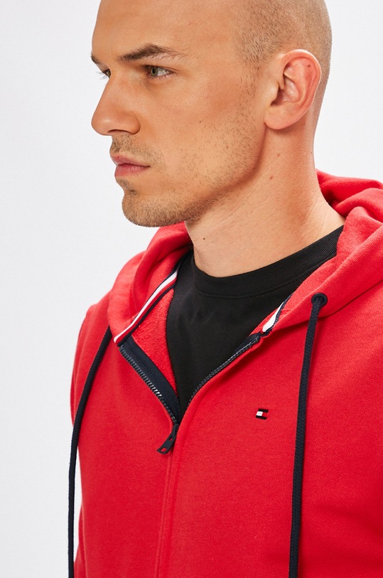 Tommy Hilfiger - Bluza UM0UM00708 UM0UM00708 czerwony