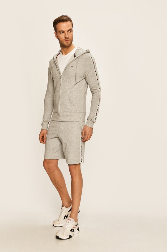 Tommy Hilfiger - Μπλούζα απλικέ γκρί UM0UM00708