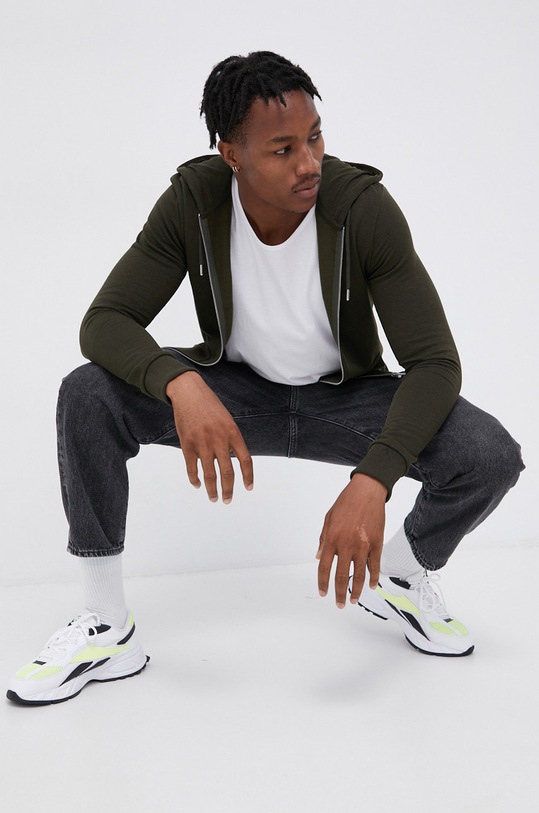 Produkt by Jack & Jones Bluza 12116082 zielony AW21