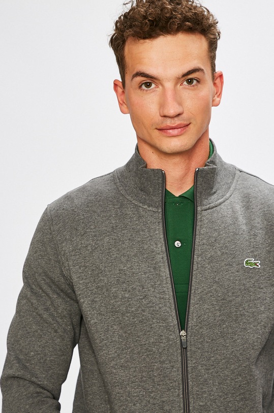 Lacoste - Mikina sivá SH7616