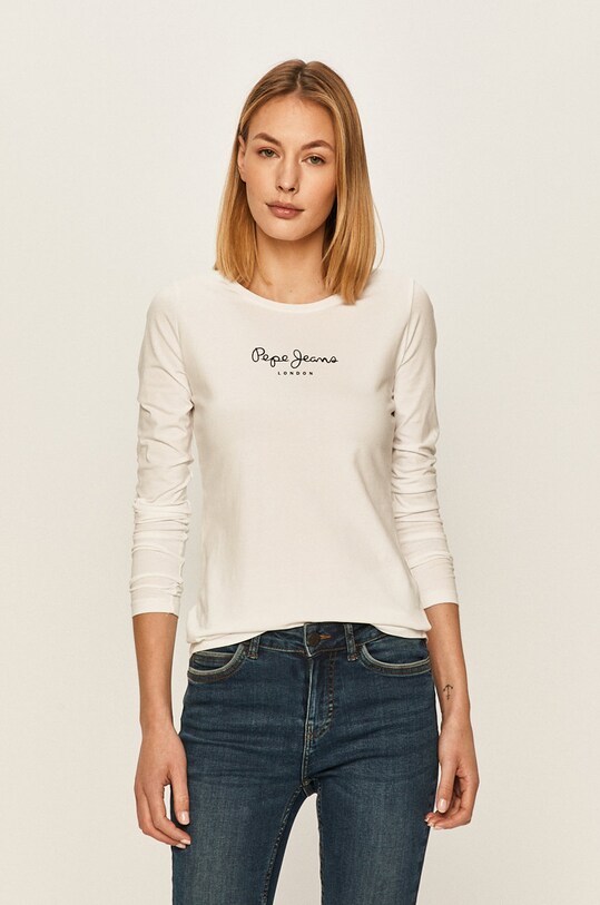 Pepe Jeans - Bluza New Virginia alb PL502755
