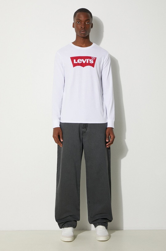 Levi's camicia a maniche lunghe 36015.0010 bianco AA00