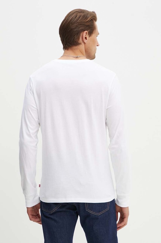 Oblečenie Levi's - Pánske tričko s dlhým rukávom 36015.0010 biela