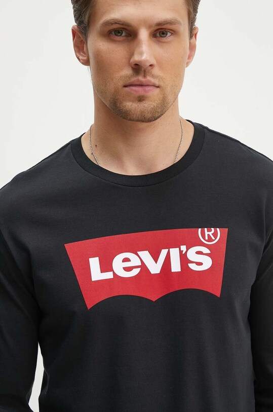 Levi's - Longsleeve czarny 36015.0013