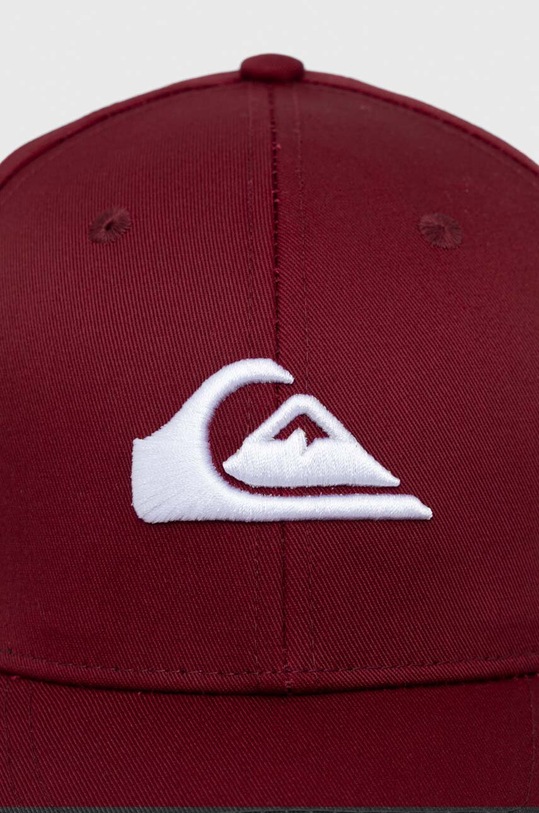 Quiksilver czapka z daszkiem AQYHA04002 bordowy SS24