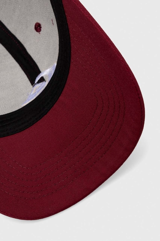Quiksilver czapka z daszkiem bordowy AQYHA04002
