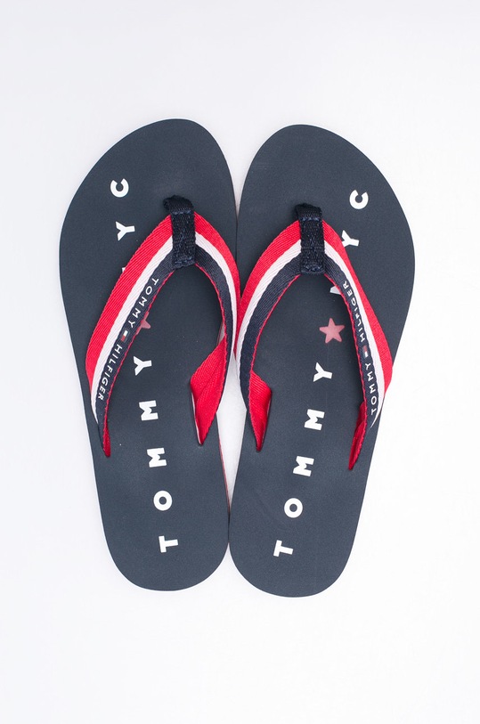 Žabky Tommy Hilfiger TOMMY LOVES NY BEACH SAND FW0FW02370.403 námořnická modř SS18