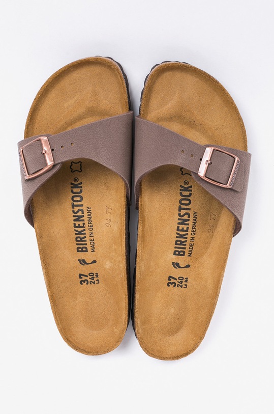Birkenstock - Klapki Madrid Bs 40093. brązowy SS19