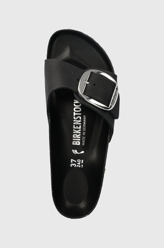 Birkenstock papuci din nubuc Madrid Big Buckle 1006523