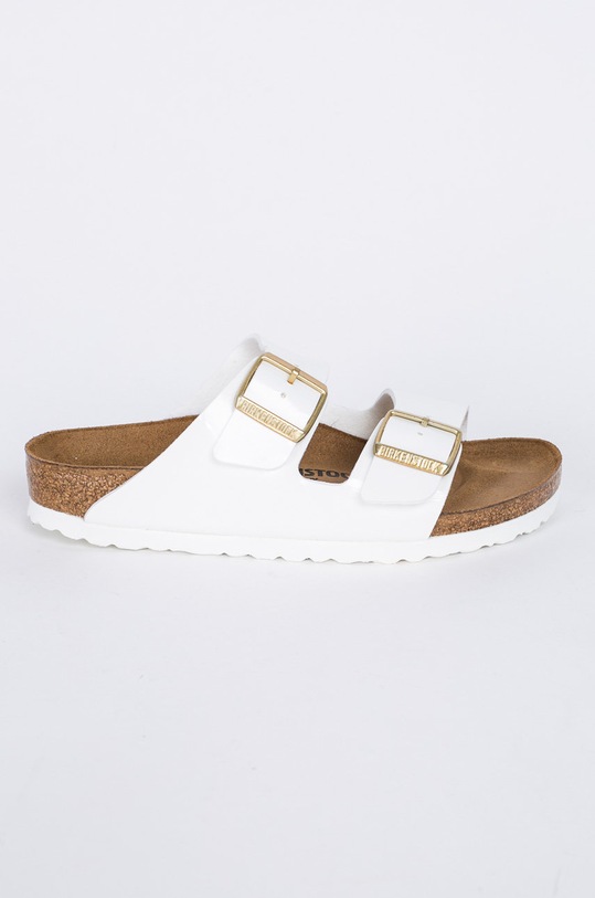 Birkenstock - Pantofle Arizona plochý bílá 1005294.