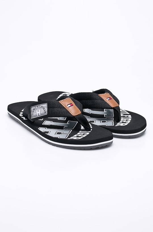 Tommy Hilfiger - Σαγιονάρες FM0FM01369.990 μαύρο SS24