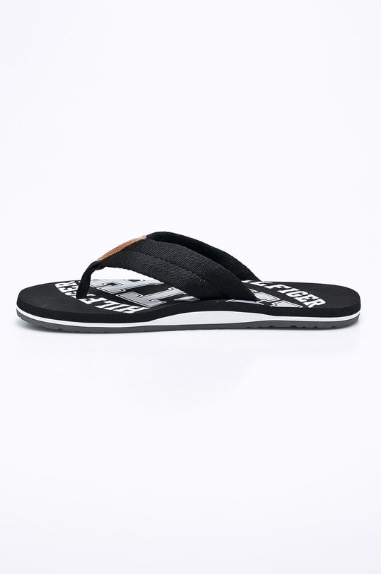 Încălțăminte Tommy Hilfiger - Slapi FM0FM01369.990 negru