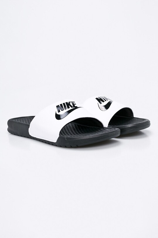 Nike Sportswear - Klapki Benassi Just Do It 343880.100 biały SS18