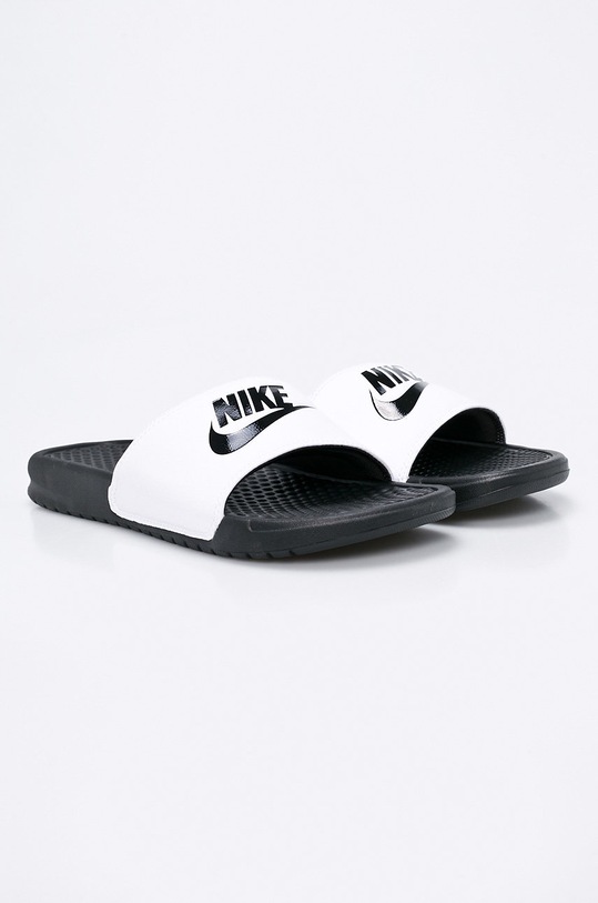 Nike Sportswear - Papuci Benassi Just Do It 343880.100 alb SS18