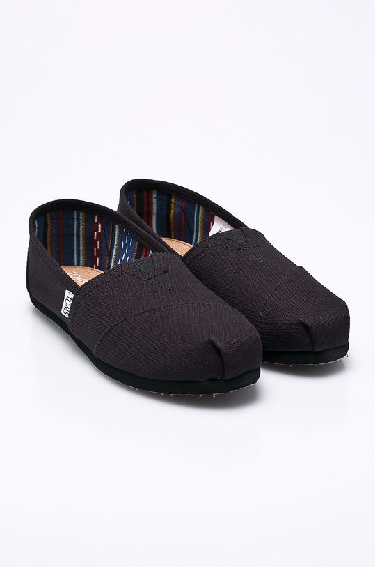Toms - Espadrilky Classic 10002472 černá SS21