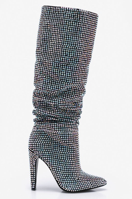 Steve Madden - Cizme Crushing peste 8 cm multicolor 91000839.01003