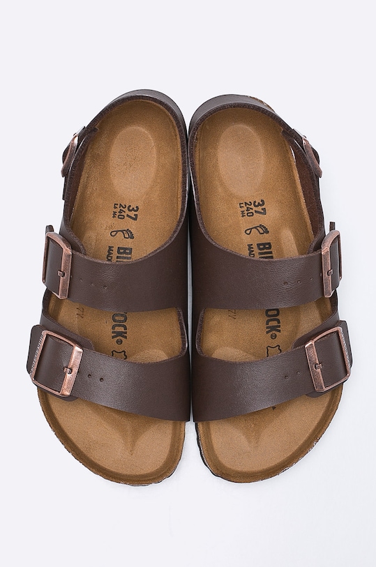 Birkenstock - Sandały Milano Bs 34701.D brązowy SS18