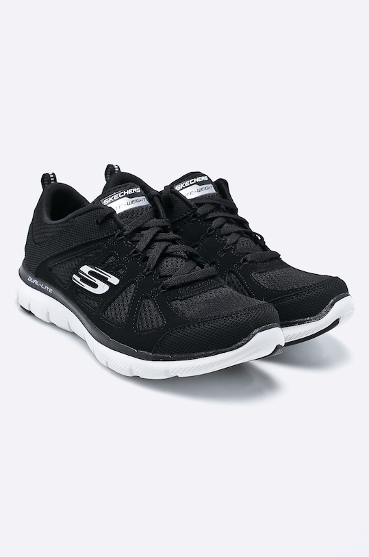Skechers - Topánky 12761.BKW čierna SS18