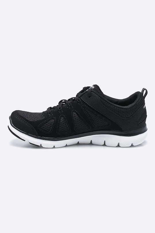 Obuv Skechers - Topánky 12761.BKW čierna