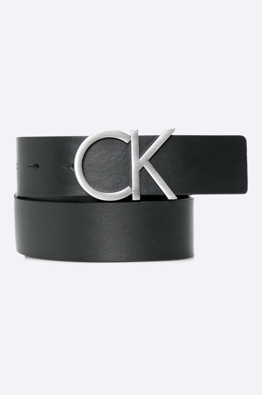 Calvin Klein - Opasok textilný čierna K60K602141