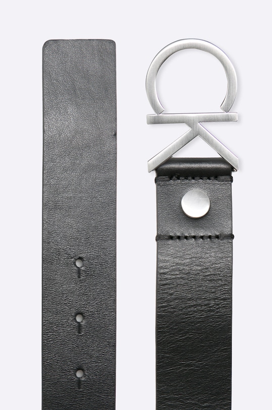 Calvin Klein Jeans - Ζώνη skórzany K60K602141 μαύρο AA00